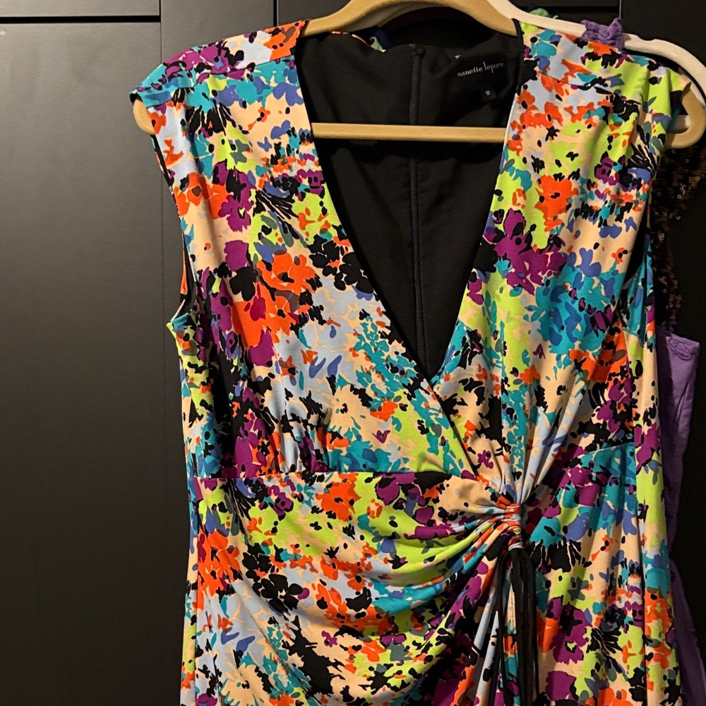 Nanette Lepore Multicolor Abstract Dress